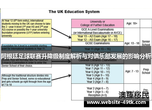 阿根廷足球联赛升降级制度解析与对俱乐部发展的影响分析
